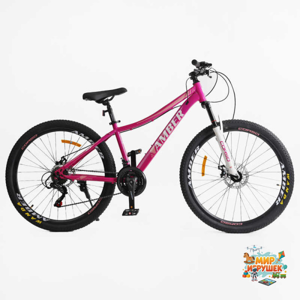 Велосипед Спортивний Corso «Amber» 27.5' дюймів MB-45744