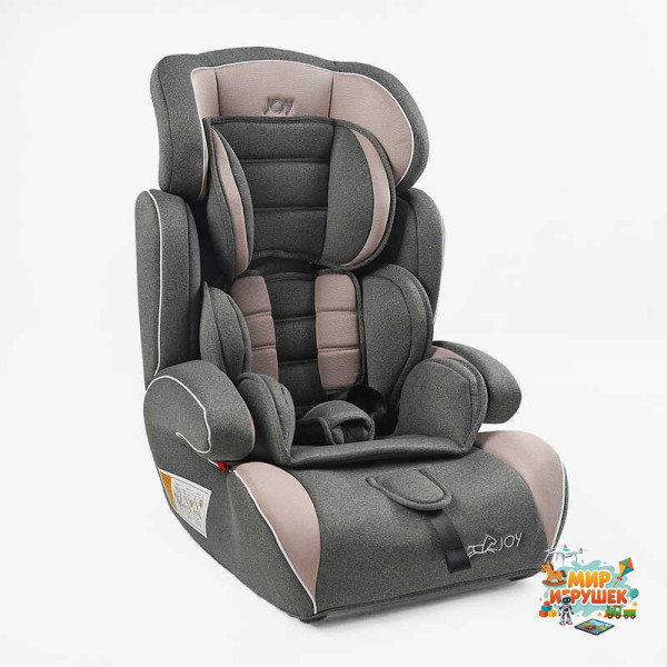 Автокрісло 8690-15 (4) 'JOY' універсальне, з бустером, група 1/2/3, вага дитини від 9-36 кг, в пакеті
