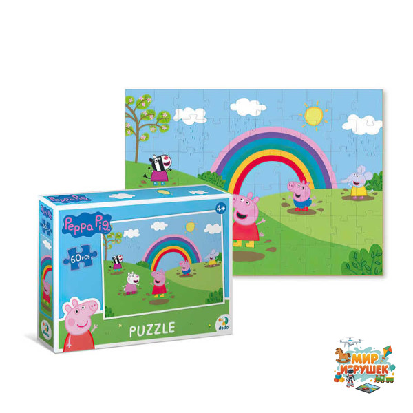 гр Пазл 'Peppa Pig' 200330 (36) 60 елементів 'Dodo'