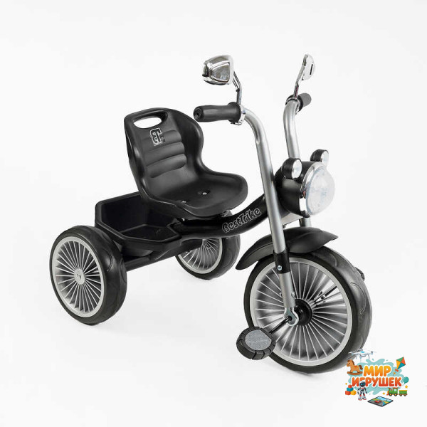 Велосипед 3-х колісний BS-67800 'Best Trike' (1) колеса EVA переднє 10’’, заднє 8’’, сталева рама, УКР. ОЗВУЧУВАННЯ, кошик, в коробці