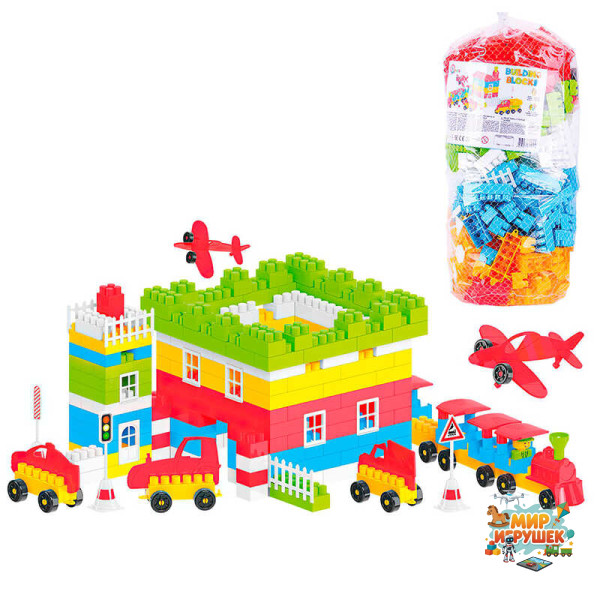 гр Конструктор №5 0533 (6) 'Technok Toys' 310 деталей, в пакеті