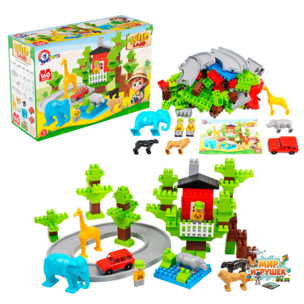 гр Конструктор 1119 (3) 'Technok Toys', 160 деталей, в коробці