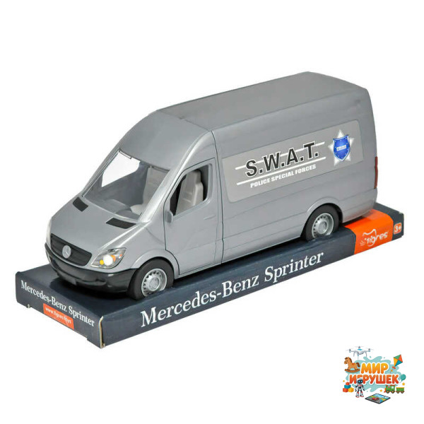 гр Автомобіль 'Mercedes-Benz Sprinter' 39703 вантажний (сірий) (6) 'Tigres', в плівці