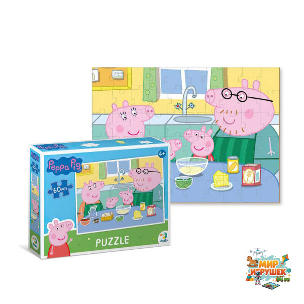 гр Пазл 'Peppa Pig' 200331 (36) 60 елементів 'Dodo'