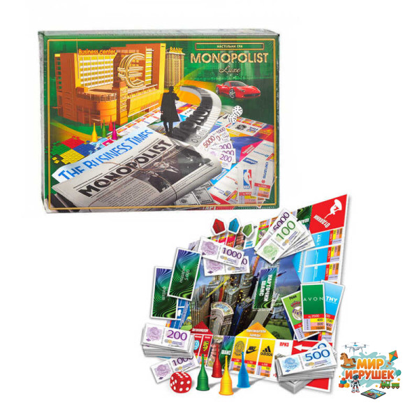гр Гра настільна 'Monopolist' G-MonP-01-01U (10) 'Danko Toys'