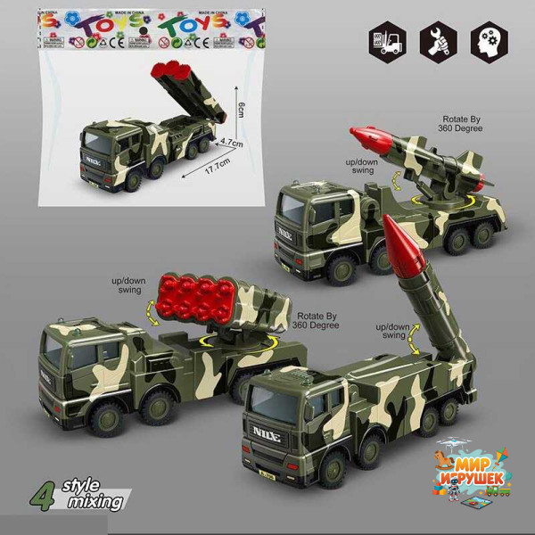 Спецтехніка 706-21 (200) 4 види, інерція, у пакеті