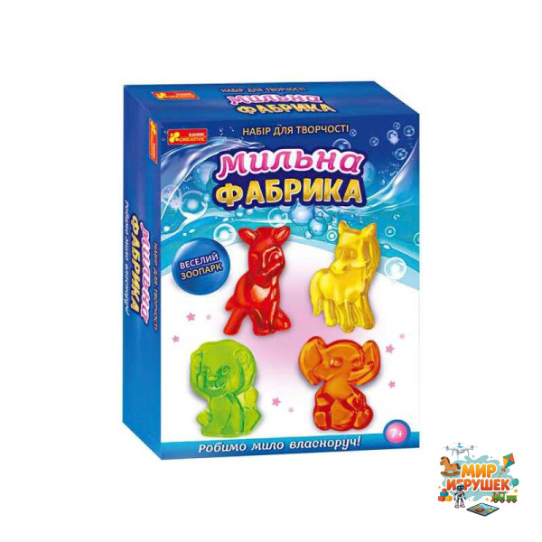 гр Мильна фабрика 'Веселий зоопарк' 15100425У (УКР) (1) 'Ранок'