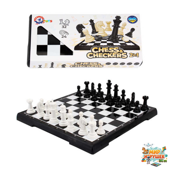 гр Набір настільних ігор 9079 (5) 'Technok Toys' шахи, шашки