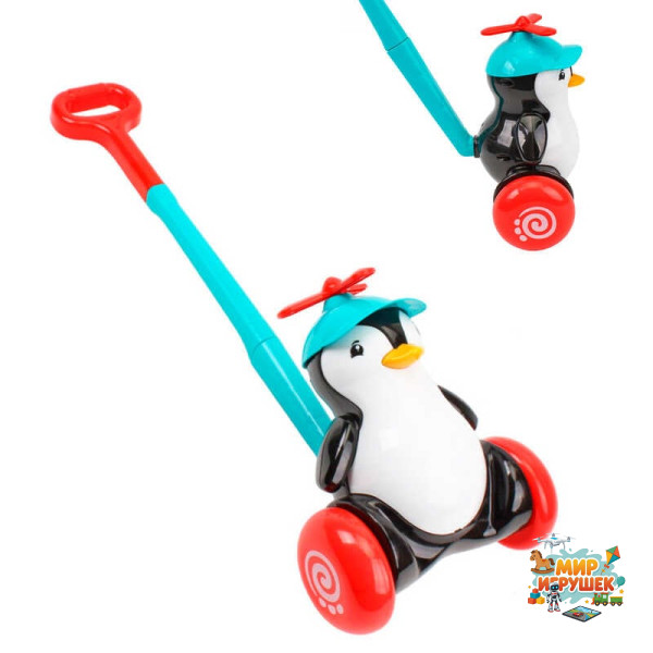 гр Каталка 3434 (6) 'Technok Toys', “Пінгвінятко”, 19х18.5х62 см