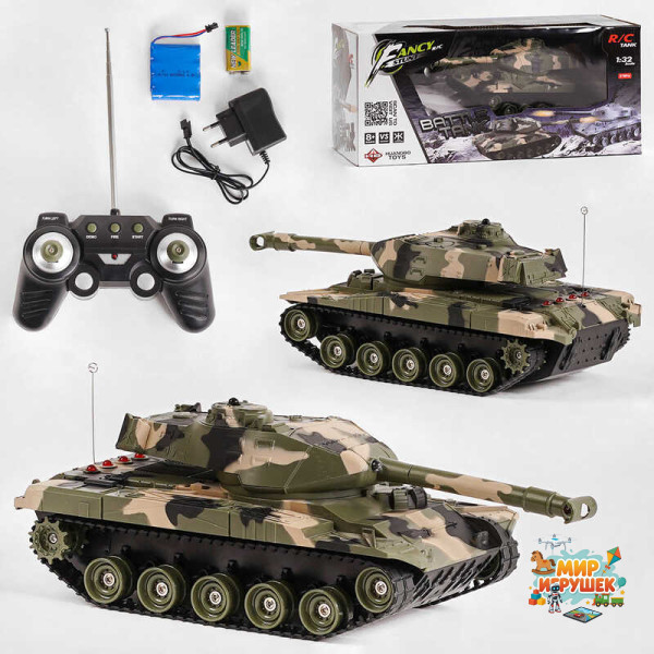 Танк на радіокеруванні HB-TK 05 (18) акумулятор 4.8V, світло, звук, в коробці