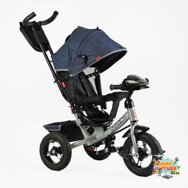 Велосипед 3390 - 32-068 Best Trike (1) НАДУВНІ КОЛЕСА d=29см. переднє, d = 26см. задні, ФАРА З USB, пульт