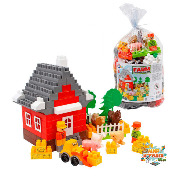 гр Конструктор 1096 (6) 'Technok Toys', 130 деталей, у пакеті
