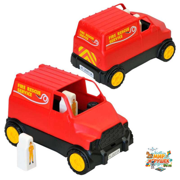 гр Авто 'Smart wheels' позашляховик пожежний 40047 (14) 'Tigres', 26х15х15 см