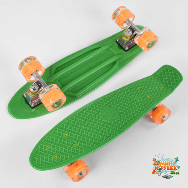 Скейт Пенні борд 1705 (8) Best Board, дошка = 55см, колеса PU зі світлом, діаметр 6 см