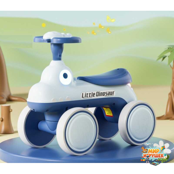 Толокар JOY D-97513 (4) колеса PU, рама пластик, озвучування та підсвічування, в коробці