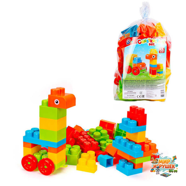 гр Конструктор 6818 (8) 'Technok Toys' 50 деталей, в пакеті