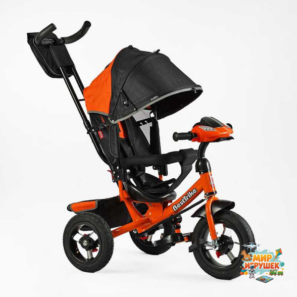 Велосипед 3390 - 38-103 Best Trike (1) НАДУВНІ КОЛЕСА d=29см. переднє, d = 26см. задні, ФАРА З USB, пульт