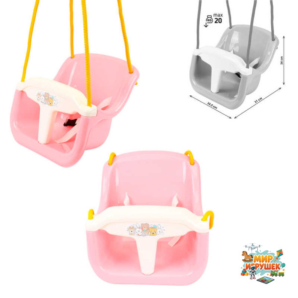 гр Гойдалка 2123 (6) 'Technok Toys', 34,5х31х34 см, до 20 кг