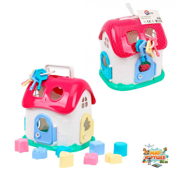 гр Іграшка 'Будиночок' 6740 (4) 'Technok Toys', сортер, у сітці