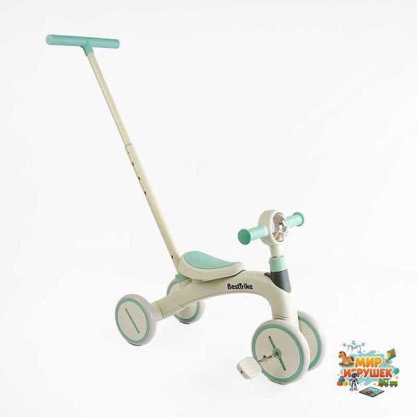 Велосипед 3-х кол. BST-410 Best Trike (1) матеріал рами нейлон, колеса передні 8``, задні 6``, батьківська ручка, в коробці