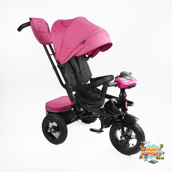 Велосипед 6088 F – 701-16 Best Trike (1) ПОВОРОТНЕ СИДІННЯ, СКЛАДНЕ КЕРМО, ФАРА МУЗИЧНА З USB,Bluetooth НАДУВНІ КОЛЕСА, ПУЛЬТ ВКЛЮЧЕННЯ СВІТЛА І ЗВУКУ