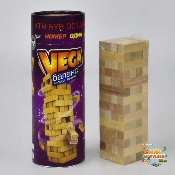 гр Розвиваюча настільна гра 'Пізанська Вежа' VEGA DTVG-01U (УКР) (6) 'Danko Toys'