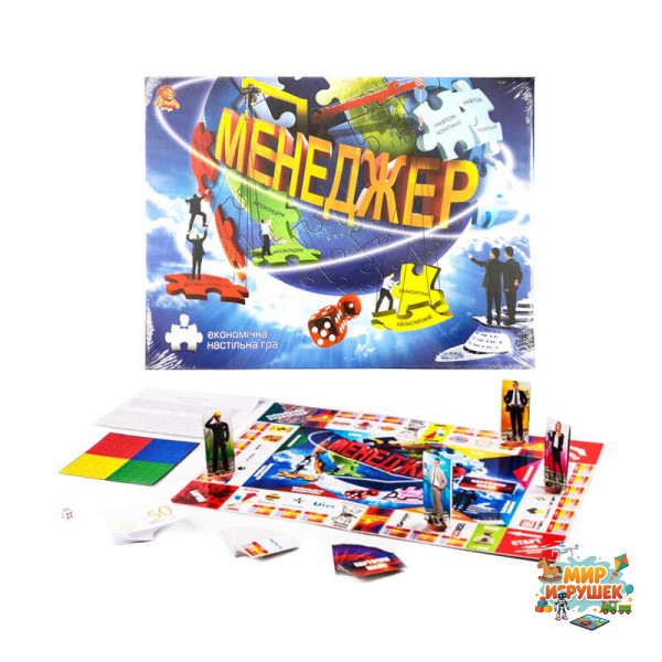 гр Настільна гра велика 'Менеджер' DTG7-U (10) укр 'Danko Toys'