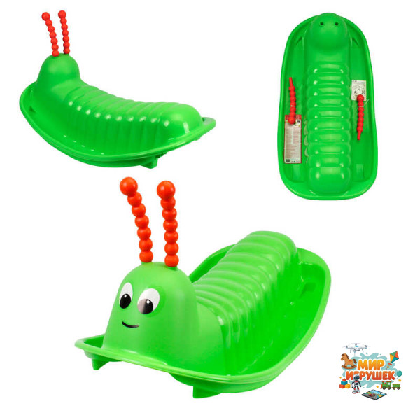 гр Гойдалка качалка 'Гусениця' 2206 (1) 'Technok Toys', розміри: 85x46x47 см