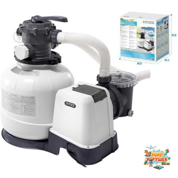 Intex Пісочний фільтр-насос 26648 (1) (SF70220-2), 10 500 л\год, 36 кг