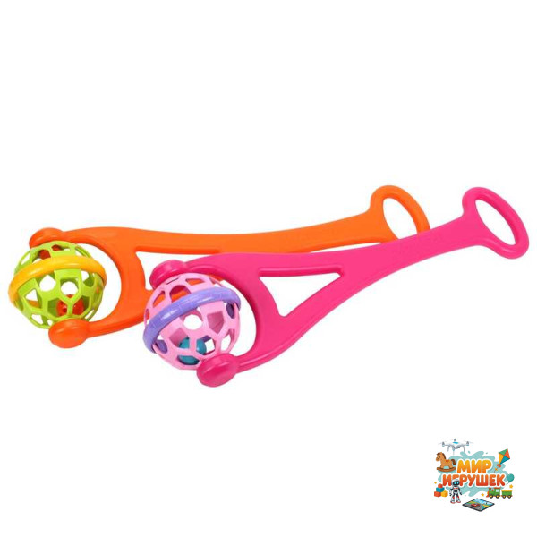 гр Каталка 6733 (20) сфера, з брязкальцем, 'Technok Toys'