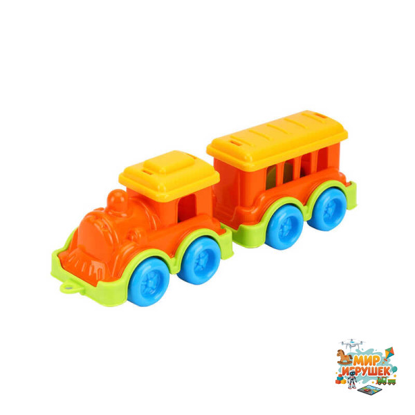гр Потяг міні 8089 (24) 'Technok Toys' 2 деталі, в сітці