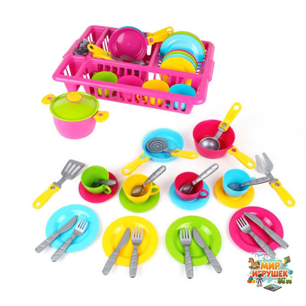 гр Набір посуду №5 3282 (8) 'Technok Toys' в сітці