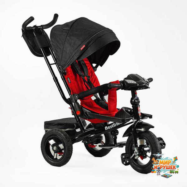 Велосипед 6088 F – 789-05 Best Trike (1) ПОВОРОТНЕ СИДІННЯ, СКЛАДНЕ КЕРМО, ФАРА МУЗИЧНА З USB,Bluetooth НАДУВНІ КОЛЕСА, ПУЛЬТ ВКЛЮЧЕННЯ СВІТЛА І ЗВУКУ