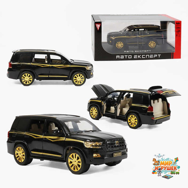 Джип RS-05503 (24) 'Авто Експерт', металопластик, 1:24, звук, світло, інерція, відчиняються двері, в коробці