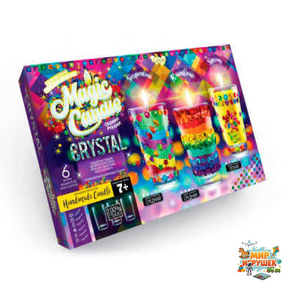 гр Набір для творчості 'MAGIC CANDLE CRYSTAL' MgC-02-01 (5) 'Danko Toys'