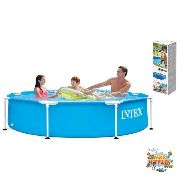 Intex Басейн каркасний 28205 NP (1) об'єм:1828л, розмір:244х51см