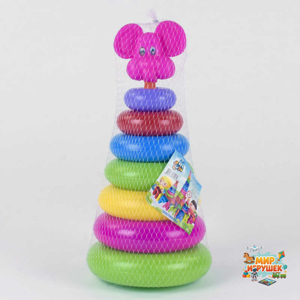 гр Піраміда №3 07013 (13) / 7 кілець / 'M TOYS'
