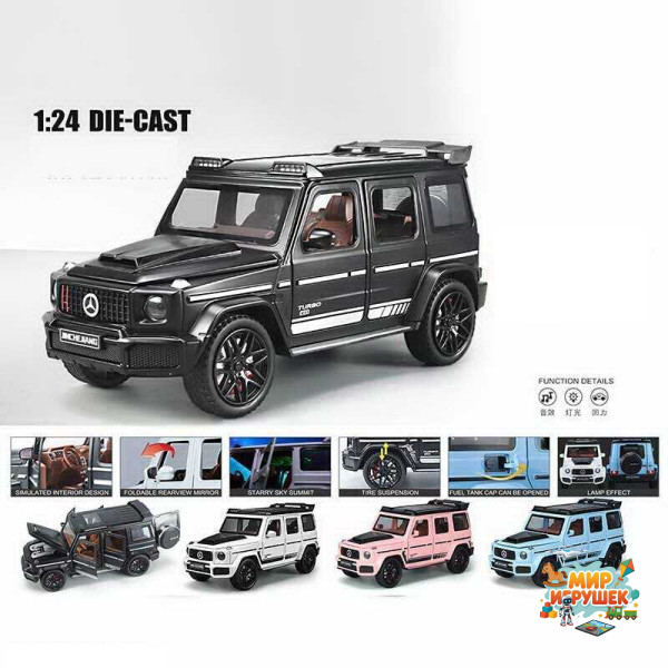 Машинка N-9470-92 (24/2) 4 кольори, 'Авто Експерт', металопластик, 1:24, світло, звук, інерція, відчиняються двері, багажник, капот, в коробці, ВИДАЄТЬСЯ МІКС