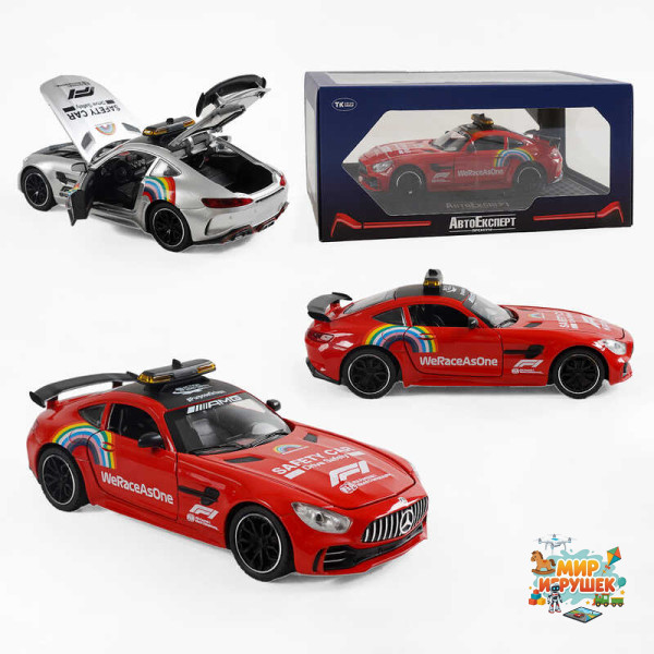 Машинка GT - 29500 (24/2) 'Авто Експерт', 2 види, металопластик, 1:24, звук, світло, інерція, відкриваються двері, у коробці, ВИДАЄТЬСЯ МІКС ВИДІВ