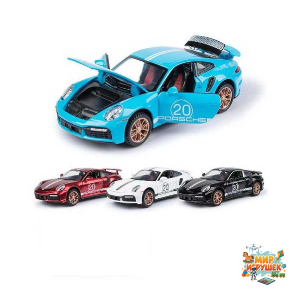 Машинка LF-39078 (48/2) 4 кольори, 'Авто Експерт', металопластик, 1:32, світло, звук, інерція, відчиняються двері, капот, в коробці, ВИДАЄТЬСЯ МІКС
