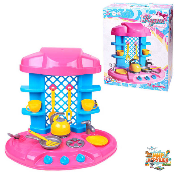 гр Кухня №6 1066 (3) 'Technok Toys', 22 елементи, в коробці