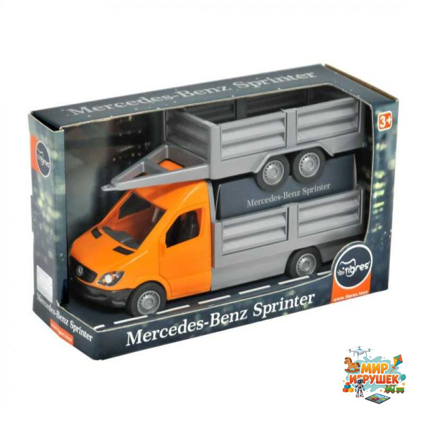 гр Машина 'Mercedes-Benz Sprinter' 39667 (6) 'Tigres', відчиняються двері кабіни, причеп, в коробці