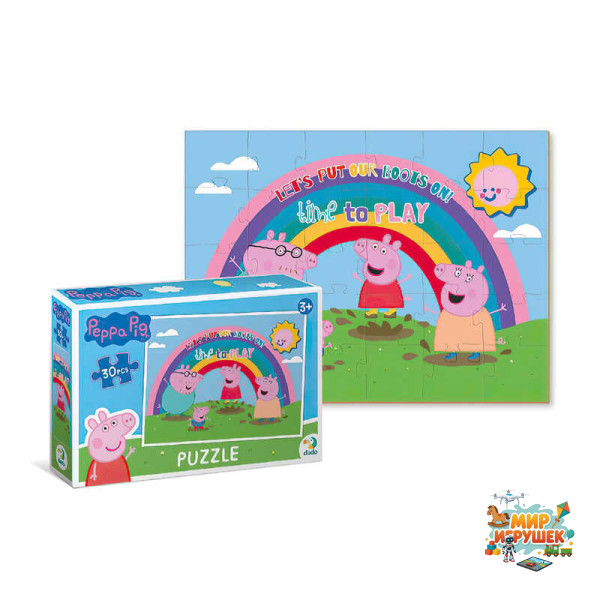 гр Пазл 'Peppa Pig' 200303 (36) 30 елементів 'Dodo'