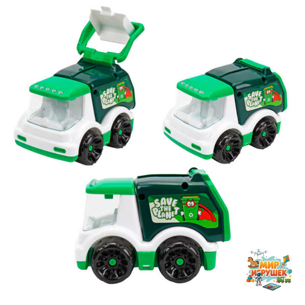 гр Сміттєвоз 2185 (10) 'Technok Toys', розміри: 17,5х12х11,5 см, рухомі елементи