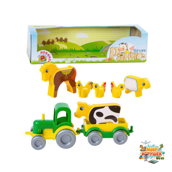 гр Ранчо 'Kid cars' 39280 (20) 'Tigres', в коробці