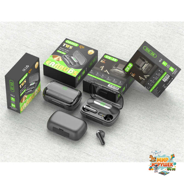 Навушники C 77426 (100) TWS, Bluetooth-підключення, Hi-Fi звук, мікрофон, зарядний кейс, шумозаглушення, в коробці