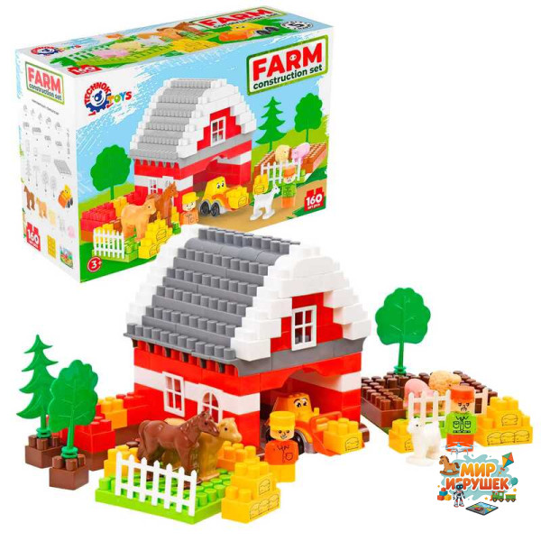 гр Конструктор 0327 (3) 'Technok Toys', 160 деталей, в коробці