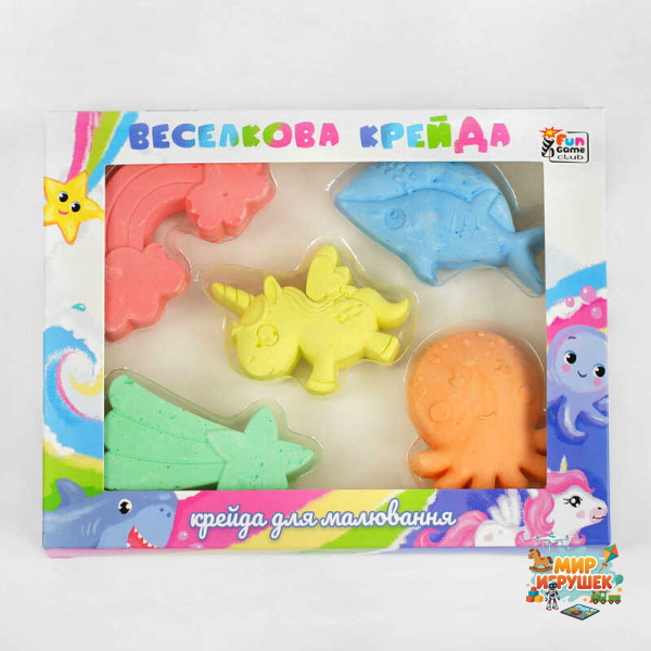 гр Крейда 99993 (48) '4FUN Game Club', кольорова, 5 штук, у коробці