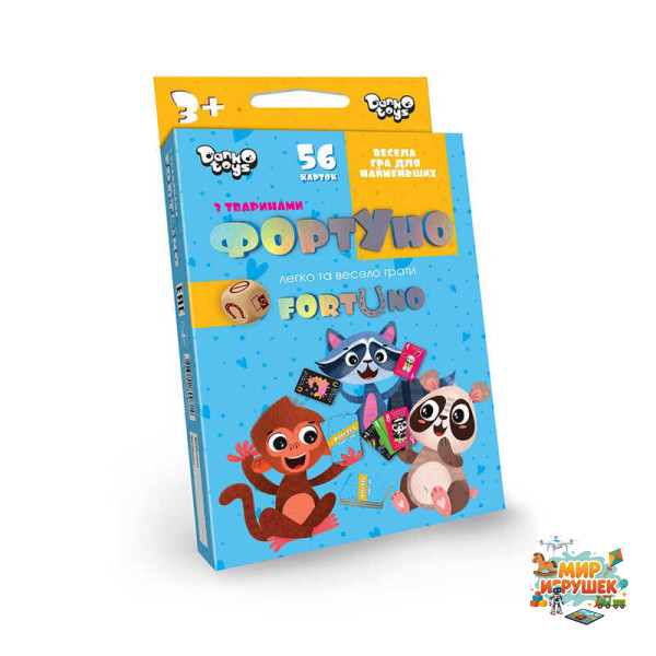 гр Розвиваюча настільна гра 'ФортУно' дитяча UF-01-01U УКР. (32) 'Danko Toys'