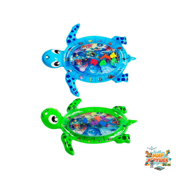 Килимок водний C 68089 (60) 2 кольори, 100х84х8 см, фігурки морських жителів, в пакеті